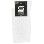 Шкарпетки чоловічі Premier Socks Елеганти дрібні горошки р.27 білий