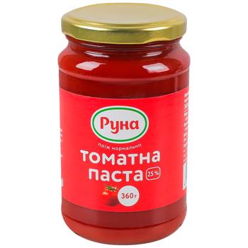 Паста томатна РУНА з вм. с/р 25% / 360г - buy, prices for Torba - photo 1