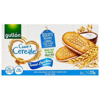 Печенье Gullon Cuor di Cereale с йогуртом без сахара 220г - купить, цены на Чудо Маркет - фото 2