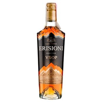 Коньяк України Erisioni VSOP 5 років 40% 250мл - купити, ціни на КОСМОС - фото 1