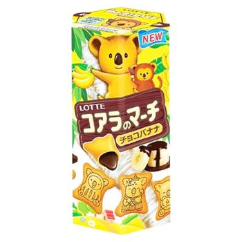 Печиво Lotte Koala's March зі смаком шоколаду та банана 37г - купити, ціни на Grono - фото 1