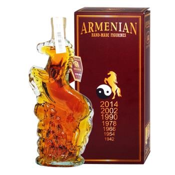 Proshyan brandy factory Horse 5 yrs cognac 40% 0.5l - buy, prices for NOVUS - photo 1