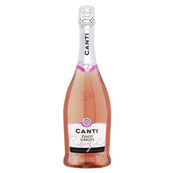 Canti Pinot Grigio Brut Rose Sparkling Wine 11% 0.75l