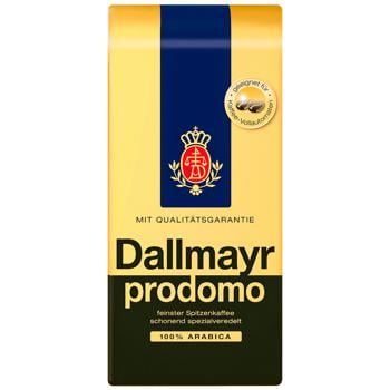 Кофе Dallmayr Prodomo в зернах 500г - купить, цены на МегаМаркет - фото 1