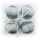 Свечи вертикальные со стразами 4шт