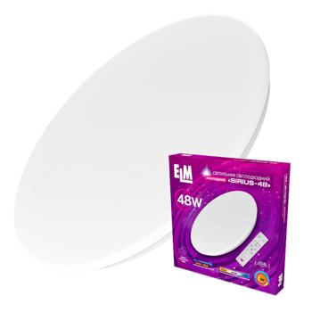 ELM Sirius LED Overhead Round Lamp 48W + Remote Control - buy, prices for MegaMarket - photo 1