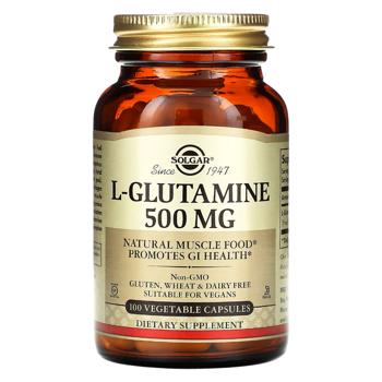 Solgar L-Glutamine 500mg 100 capsules - buy, prices for Biotus - photo 1