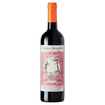 Вино Chateau Bellevue Rouge червоне сухе 14.5% 0,75л