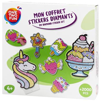 One Two Fun My Diamond Sticker Set