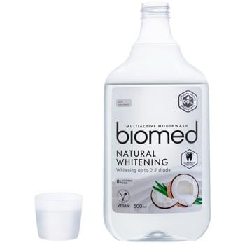 Biomed Natural Whitening Complete Care Mouthwash 500ml - buy, prices for - photo 2