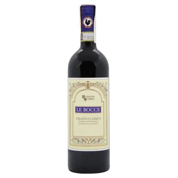 Вино Le Bocce Chianti Classico 9-13% 0,75л - купить, цены на ULTRAMARKET - фото 1