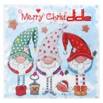 Серветки Didie 18 шт. 33*33 3-х шар Святкові гноми