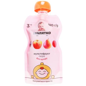 Malyatko Multifruit Puree without Sugar 120g