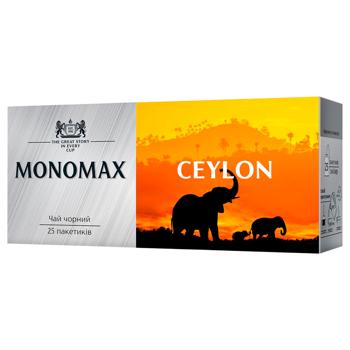 Monomax Ceylon Black Tea 2g*25pcs - buy, prices for Ideal - photo 1