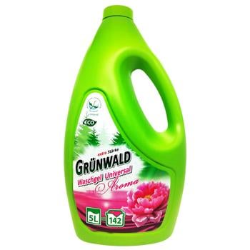 Гель для прання Grunwald Aroma для кольорової та білої білизни 5л