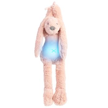 Іграшка м'яка Happy Horse Old Pink Richie Nightlight із заспокійливими звуками 34см - купити, ціни на WINETIME - фото 1