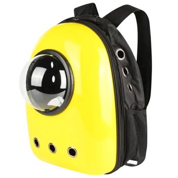 MasterZoo Backpack-Carrier with Porthole for Dogs and Cats Up to 5 kg 33x22x43cm Yellow - buy, prices for MasterZoo - photo 3