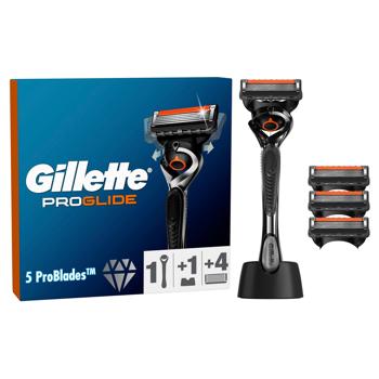Gillette Fusion ProGlide Shaving Razor with 4 Cartridges - buy, prices for - photo 2