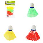 Set of Badminton Shuttlecocks 3pcs