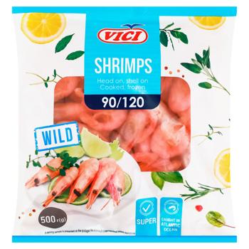 Vici Frozen Shrimp in Shell  90/120 500g