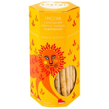 Гріссіні Babene з борошном грубого помолу та висівками 125г - купити, ціни на Grono - фото 1