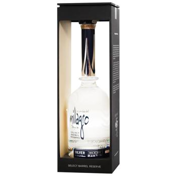 Текіла Legenga del Milagro Select Barrel Silver 40% 0,75л - купити, ціни на МегаМаркет - фото 1