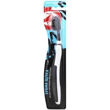Auchan Medium Hardness Toothbrush - buy, prices for Auchan - photo 2