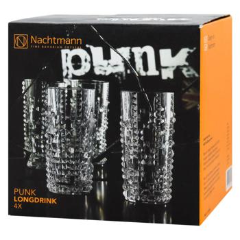 Nachtmann Punk Set of Glasses for Whiskey 390ml 4pcs - buy, prices for AlcoHub - photo 1