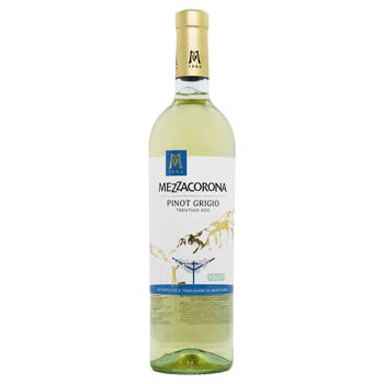 Mezzacorona Pinot Grigio Trentino White Dry Wine 12.5% 0.75l - buy, prices for Supermarket "Kharkiv" - photo 1