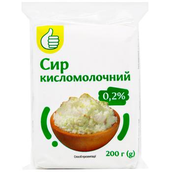 Auchan Curd 0.2% 200g