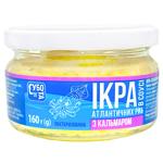 Икра Суббота с кальмаром в соусе 160г