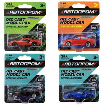 Машинка Автопром в асортименті 1:64 AP6405 - купити, ціни на КОСМОС - фото 1