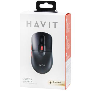 Мышь Havit беспроводная HV-MS59WB - купить, цены на Auchan - фото 1