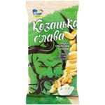 Kozatska Slava With Sour Cream And Greens Taste Fried Salted Peanuts 60g