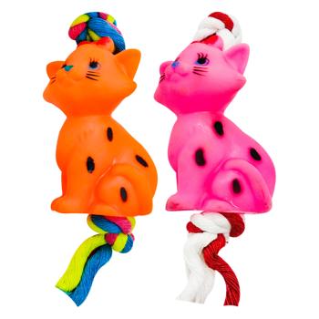 Cat with a Rope Toy for Dogs 30cm - buy, prices for Tavria V - photo 1