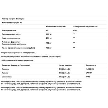 Формула пищеварения, Acid Ease, Digestion Formula, Nature's Way, 180 веганских капсул - купити, ціни на Біотус - фото 3