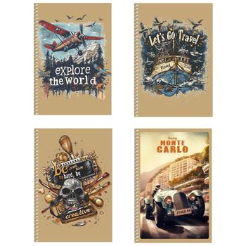 Тетрадь Школярик в клеточку А5 96 листов - купить, цены на Таврия В - фото 1