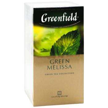 Greenfield Green Melissa Green Tea 1.5g*25pcs - buy, prices for - photo 2