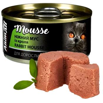 Вологий корм для котів AnimAll Adult 80 г - кролик - купити, ціни на MasterZoo - фото 2