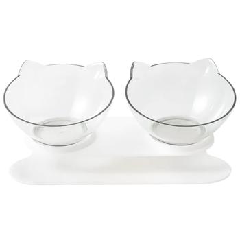 Lapka Plastic Double Bowl on Stand 2x400ml - buy, prices for MasterZoo - photo 1