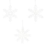 House of Seasons Snowflakes Decorative Pendants 3 types 10cm