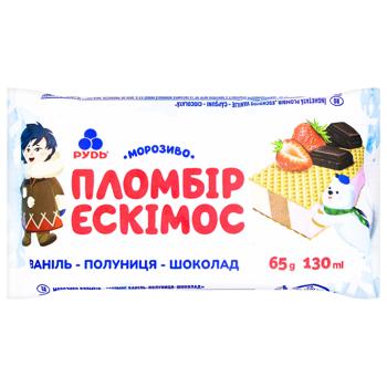 Rud Vanilla-Strawberry-Chocolate Ice Cream 65g - buy, prices for Tavria V - photo 2