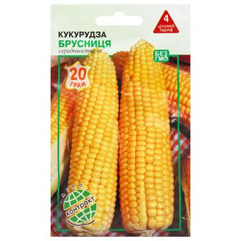 Agrokontrakt Corn Cranberry Seeds 20g - buy, prices for EKO Market - photo 1