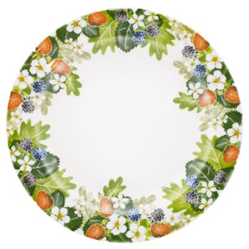 Churchill Strawberry Harvest White and Multi-Colored Plate 26сm - buy, prices for WINETIME - photo 2