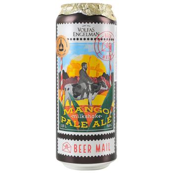 Volfas Engelman Mango Milkshake Pale Ale Beer Light 5.6% 0.5l - buy, prices for Epicentr FOOD - photo 1