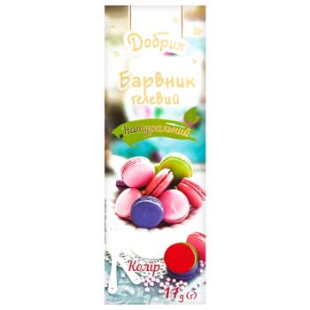 Dobryk Gel Natural Dye 17g in assortment - buy, prices for COSMOS - photo 1