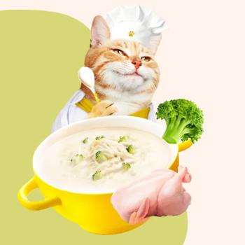 Корм вологий Moochie Сreamy Broths з куркою та броколі для котів 40г - купити, ціни на MasterZoo - фото 2