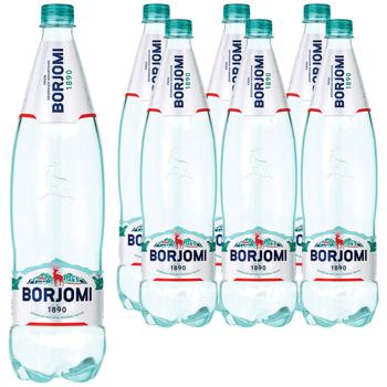 Borjomi Highly Carbonated Mineral Water in plastic bottle 1.25l