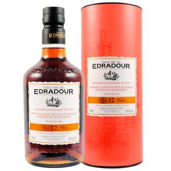 Whiskey Edradour 40% 12years 700ml - buy, prices for WINETIME - photo 1