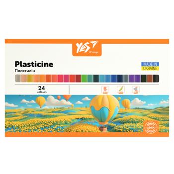Пластилин Yes Orange Line 24 цвета